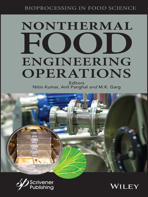 cover image of Nonthermal Food Engineering Operations